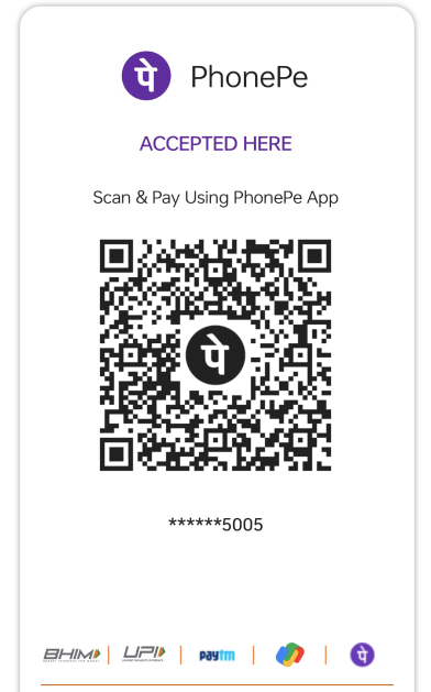 PhonePe Payment QR Code
